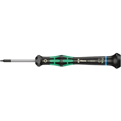 Afbeelding van Wera WER118064 Elektronische schroevendraaier voor inbusschroeven, Hex Plus, 1,3 x 40 mm