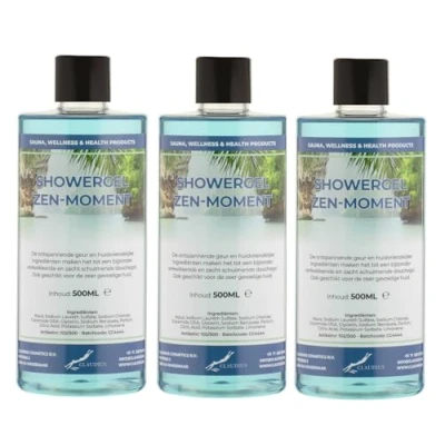 Afbeelding van Douchegel Zen Moment 500 ml set van 3 stuks Showergel