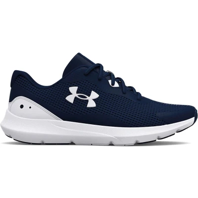 Afbeelding van Under Armour Surge 3 Hardloopschoenen neutraal, Heren, Maat: 42.5, Blue/white Kunststof/ textiel