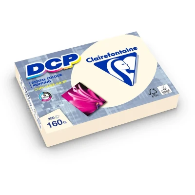 Afbeelding van Clairefontaine Printpapier DCP A4 160 g Ivoor Wit 250 vel