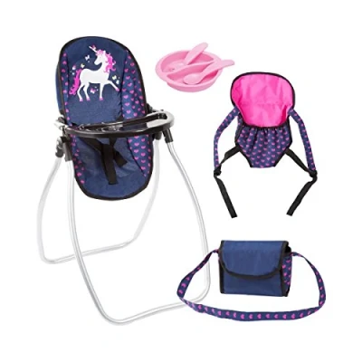 Afbeelding van Accessoires voor poppen Reig Roze Marineblauw 9 in 1