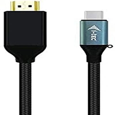Image de i Tec Câble vidéo 24 pin USB C mâle pour HDMI 2 m support 4K