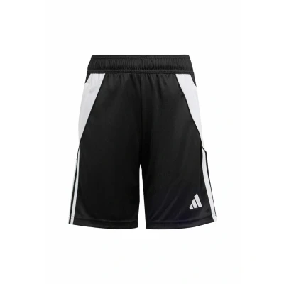 Afbeelding van adidas Performance TIRO 24 Korte broeken Black white voor kinderen, Maat: 140,