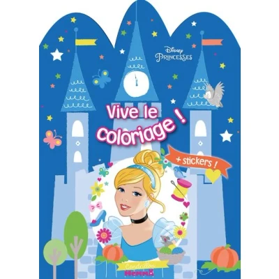 Image de Disney Princesses Vive le coloriage ! (Château Cendrillon)