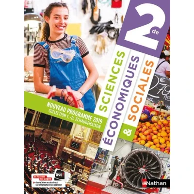 Image de Sciences Economiques &amp; Sociales 2de Manuel 2019
