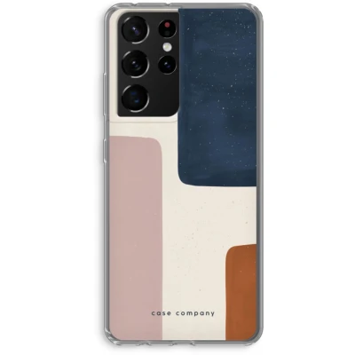 Afbeelding van hoesje geschikt voor Samsung Galaxy S21 Ultra Geo #5 Soft Cover Telefoonhoesje Bescherming aan alle Kanten en Schermrand
