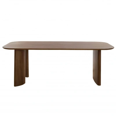 Afbeelding van Light&amp;living Eettafel 240x100x76 cm AYMARA hout donker bruin
