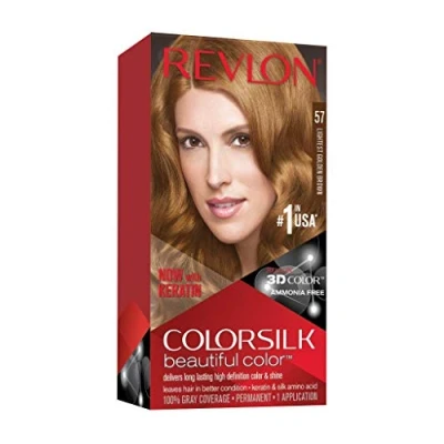 Afbeelding van Revlon ColorSilk Beautiful Color 57 Lightest Golden Brown