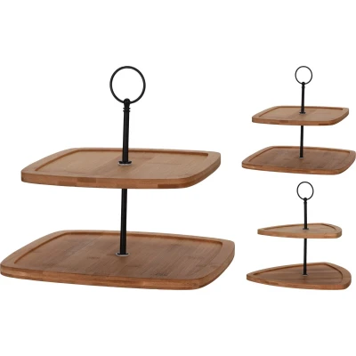 Afbeelding van Excellent Houseware Etagere Madrid 2 laags