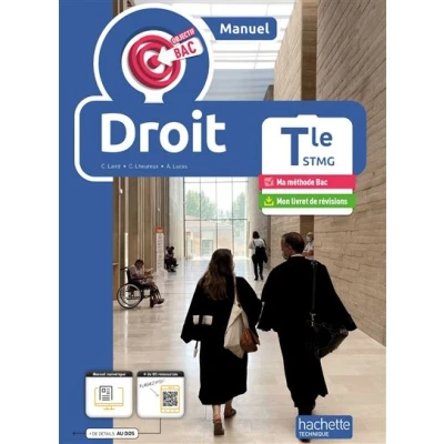 Image de Objectif Bac Droit Terminale STMG (manuel) éd. 2024