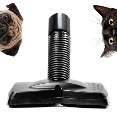Afbeelding van FurEater stofzuigerborstel voor dierenharen, het verwijderen van verwijdert pluisjes meubels, tapijten, auto interieurs, dierenhaarborstel inclusief