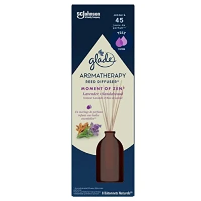 Afbeelding van Overige Merken Glade aromatherapy moment of zen geurstokjes lavender/sandalwood 80 ml