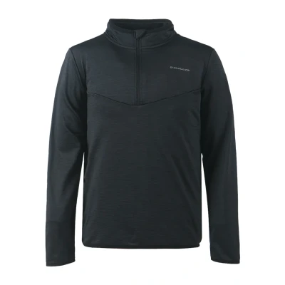 Afbeelding van Endurance Funktions Ledger M Waffle Melange Longsleeve, Heren, Maat: 4XL, Black