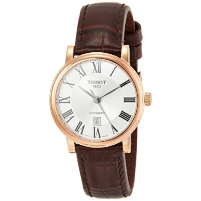 Afbeelding van Tissot Carson Premium T1222073603300 Horloge Leer Bruin Ø 30 mm