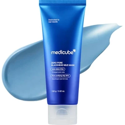 Afbeelding van Medicube 100g Zero Pore Blackhead Mud Mask Hydraterend Exfoliërend Diepe Reiniging Kalmerend Korean Skincare