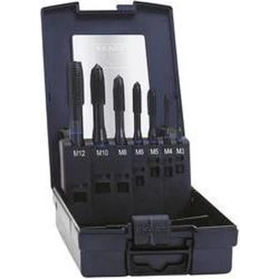 Afbeelding van Exact 42305 Machinetapboorset 7 delig metrisch Rechtssnijdend DIN 371 HSS E Model B 1 set(s)