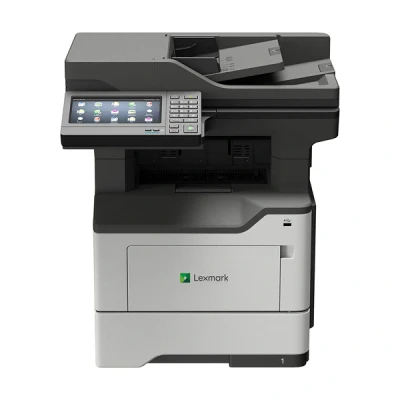 Image de Lexmark MX622adhe Imprimante multifonctions Noir et blanc laser 215.9 x 355.6 mm (original) A4/Legal (support) jusqu&#039;à 47 ppm (copie) (impression) 650 feuilles 33.6 Kbits/s USB 2.0 Gigabit LAN hôte