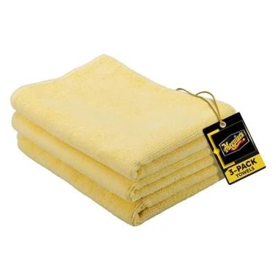 Image de Meguiar&#039;s Lot de 3 Chiffons Microfibre Supreme Shine X2020