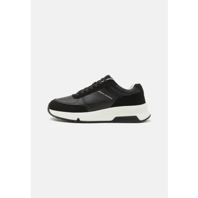 Afbeelding van Armani Exchange VOX Sneakers laag, Heren, Maat: 41, Black Imitatieleer/ textiel