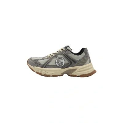 Afbeelding van Sergio Tacchini Marathon Sneakers laag, Heren, Maat: 41, December sky seedpearl silver birch Leer en textiel