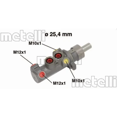 Afbeelding van Hoofdremcilinder METELLI 05 0641