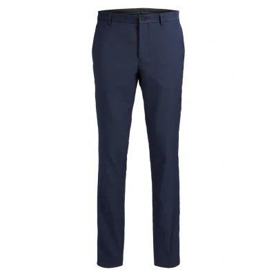 Afbeelding van JACK &amp; JONES Solaris Trouser regular fit heren pantalon donkerblauw