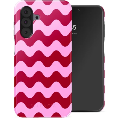 Afbeelding van Selencia Vivid Backcover voor de Samsung Galaxy A26 Wave Vibes Lipstick