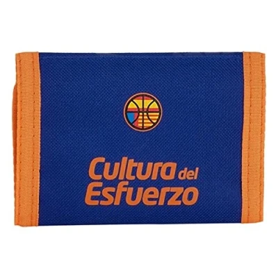 Afbeelding van Portefeuille Valencia Basket Blauw Oranje