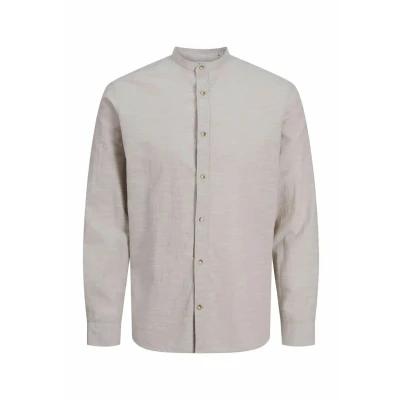 Afbeelding van Jack &amp; Jones Comfort FIT Overhemd, Heren, Maat: Small, Crockery