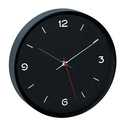 Afbeelding van TFA Dostmann 60.3056.01 Wandklok Kwarts 309 mm x 50 Petrol blauw