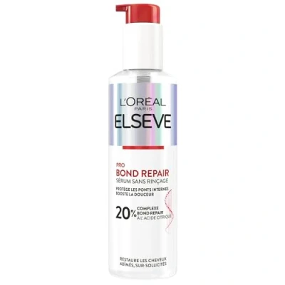 Image de L’Oréal Paris Sérum Réparateur Sans Rinçage pour Cheveux Abîmés et Sur Sollicités Complexe à l&#039;Acide Citrique Protocole de Soin Capillaire Elseve Pro Bond Repair 150 ml