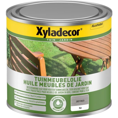 Afbeelding van Xyladecor tuinmeubelolie grey wash 500ml