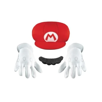 Afbeelding van &quot;Mario&#039;s accessoires set voor kinderen Verkleedattribuut One size&quot;