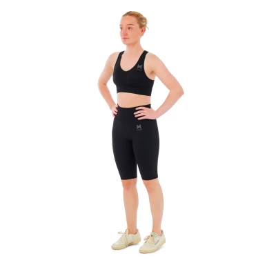 Afbeelding van Xtreme Sportswear Dames Sportset Korte Sportlegging + Sporttop Zwart S