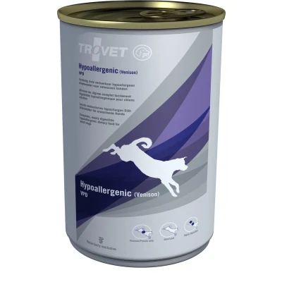 Afbeelding van Trovet Hypoallergenic Venison VPD Blik (hond) 6 x 400 gram