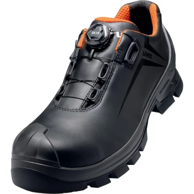 Afbeelding van uvex 6531 6531243 Lage veiligheidsschoenen S3 Schoenmaat (EU): 43 Zwart/oranje 1 paar