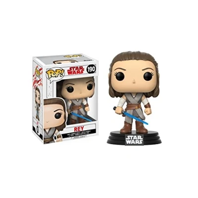 Afbeelding van Funko Pop! Bobble: Star Wars: E8 Tlj: Rey Verzamelfiguur