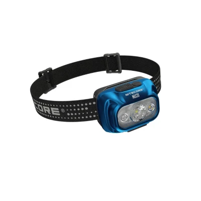 Afbeelding van NiteCore NU31 blau Hoofdlamp LED werkt op een accu 550 lm