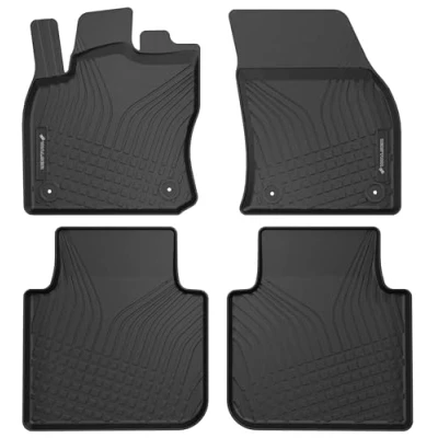 Afbeelding van WALSER 100158 Vloermatset TPE (thermoplastische elastomeer) zwart VOLKSWAGEN: Tiguan Allspace (BW2) 2.0 TSI, 1.5 1.4 TSI 4motion