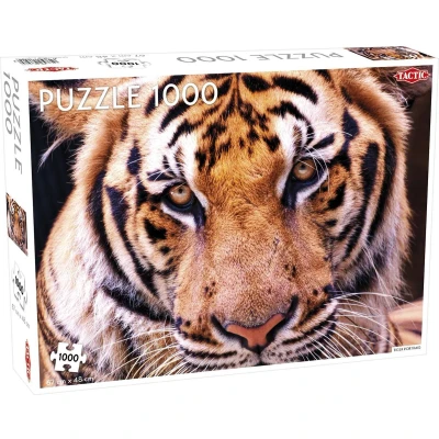Afbeelding van Puzzel Dieren: Tijger Portrait 1000 stukjes