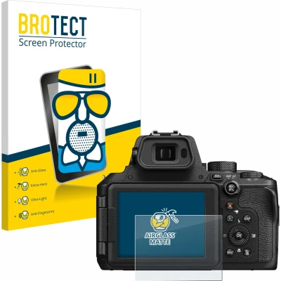Afbeelding van BROTECT Screenprotector voor Nikon Coolpix P950 Folie Beschermfolie Beschermglas matte