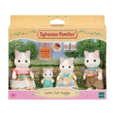 Afbeelding van Sylvanian Families 5738 Familie Latte Kat