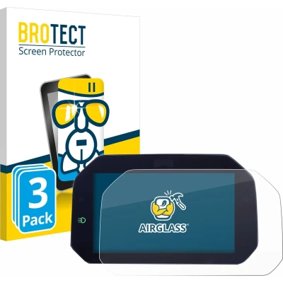 Afbeelding van BROTECT Screenprotector voor BMW R 1300 GS TFT 6.5&quot; Folie Beschermfolie Beschermglas transparant (3 Stuks)