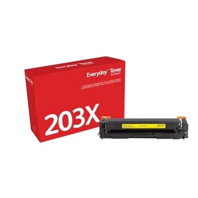 Afbeelding van Xerox Toner vervangt HP 202X (CF542X/CRG 054HY) Compatibel Geel 2500 bladzijden Everyday 006R04182