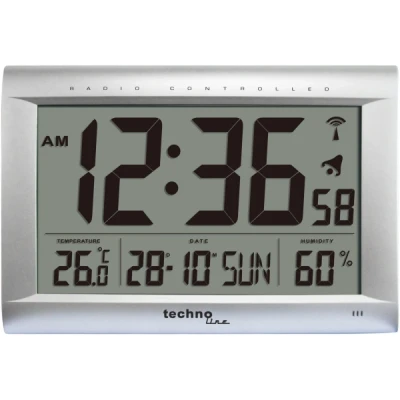 Afbeelding van WS 8009 draadloze wandklok