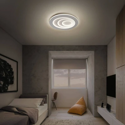 Afbeelding van LEDVANCE Orbis Spiral Oval LED plafondlamp 49x39cm