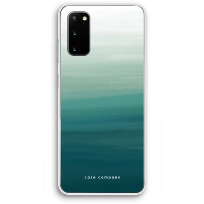 Afbeelding van Case Company® hoesje geschikt voor Samsung Galaxy S20 Ocean Soft Cover Telefoonhoesje Bescherming aan alle Kanten en Schermrand