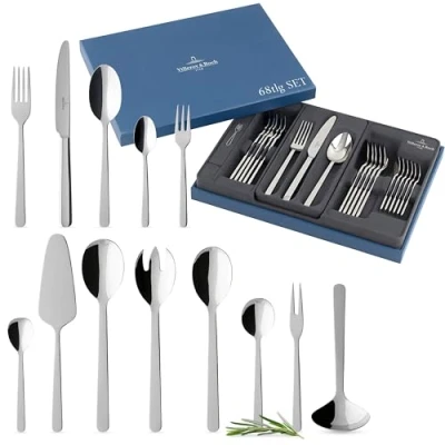 Afbeelding van VILLEROY &amp; BOCH Louis Tafelbestek voor 12 personen, 68 delig, roestvrij staal