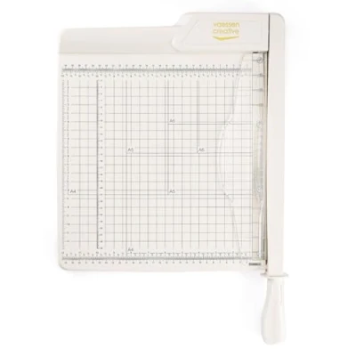 Afbeelding van Vaessen Creative Guillotine papiersnijder 30cm Offwhite