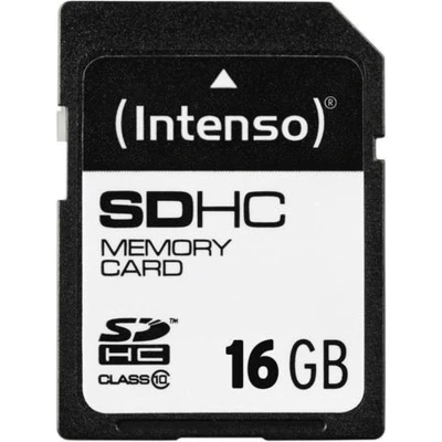 Afbeelding van Intenso SDHC kaart 32GB, Class 10 (R) 25MB/s, (W) 10MB/s, blisterverpakking